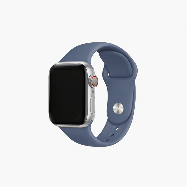 Alaskan Blue | Silicone Sport Apple Watch Band