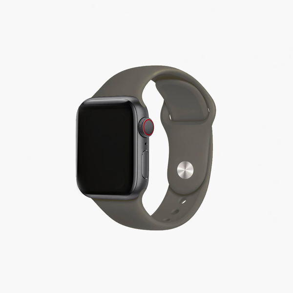 Fossil Grey | Silicone Sport Apple Watch Band