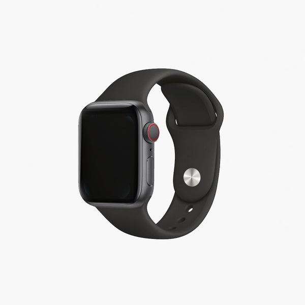 Midnight Grey | Silicone Sport Apple Watch Band