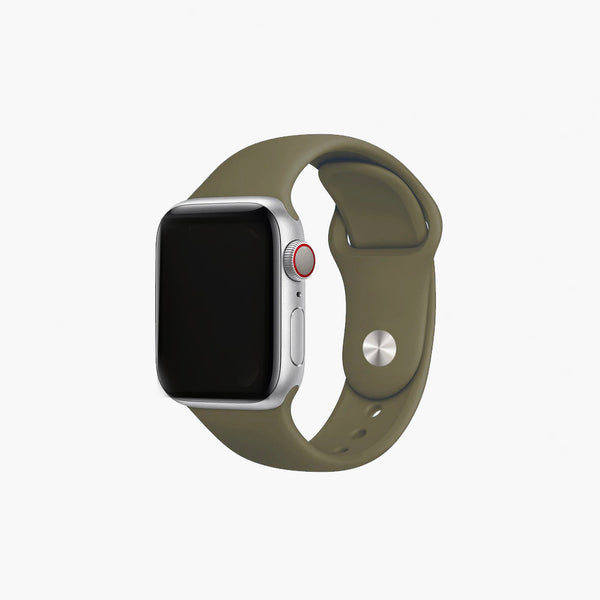 Olive Green | Silicone Sport Apple Watch Band