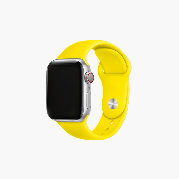 Pineapple Yellow  | Silicone Sport Apple Watch Band